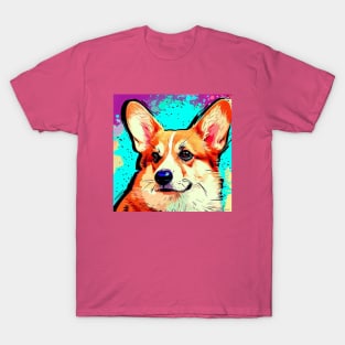 Corgi Pop Art T-Shirt